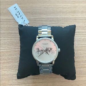 Brand new Coach watch stainless steel
